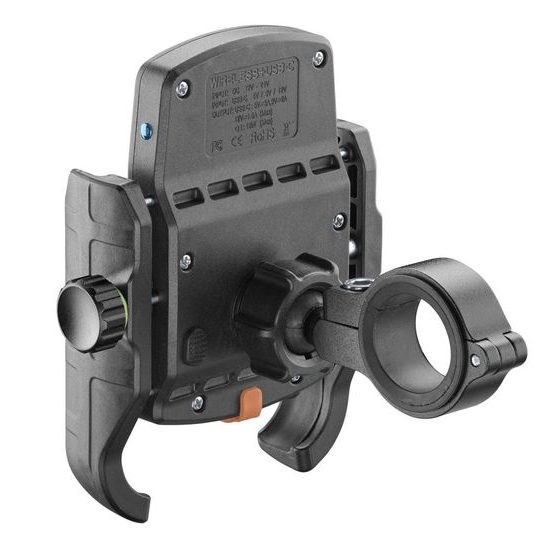 Univerzální držák Interphone Crab s bezdrátovým nabíjením a USB-C