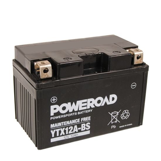 Poweroad baterie YTX12A-BS 12V/9,5A