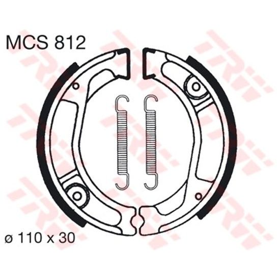 Brzdové pakny MCS812