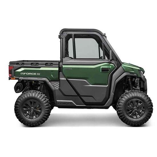 U10 PRO Dveře s elektricky ovládaným oknem (zelené)