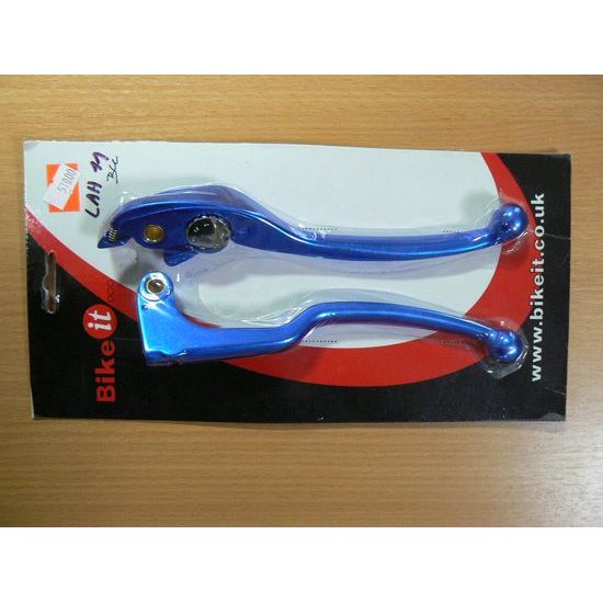 Modré páčky pro HONDA CBR900RR 02-03, poslední pár!