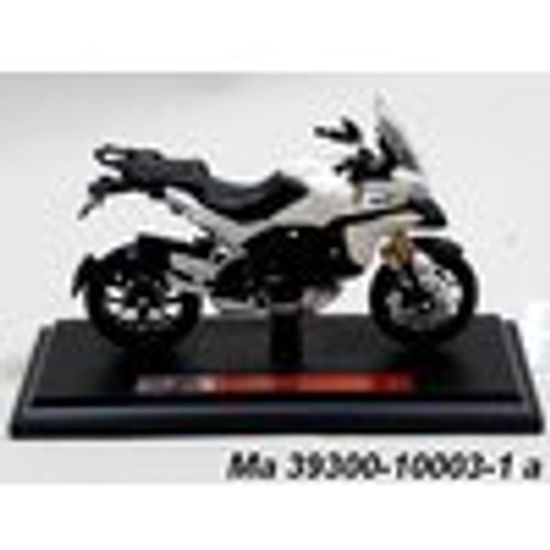 Model Ducati Multistrada 1200S 1:18 - bílá