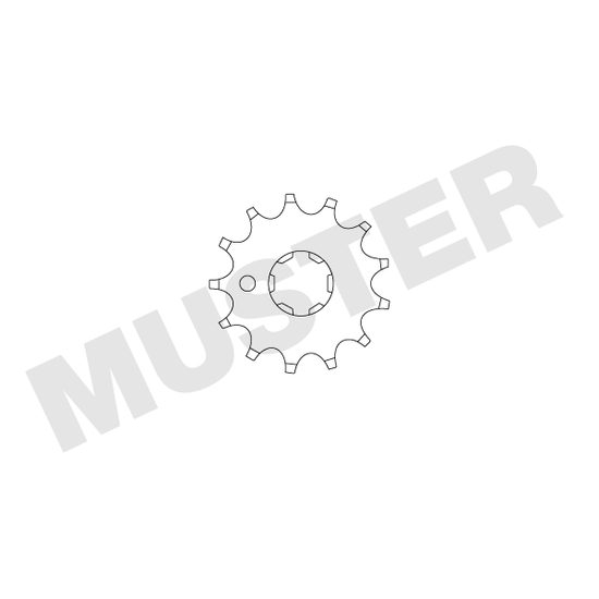 Řetězové kolečko 11 zubů