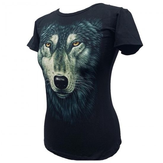 Dámské tričko - vlk