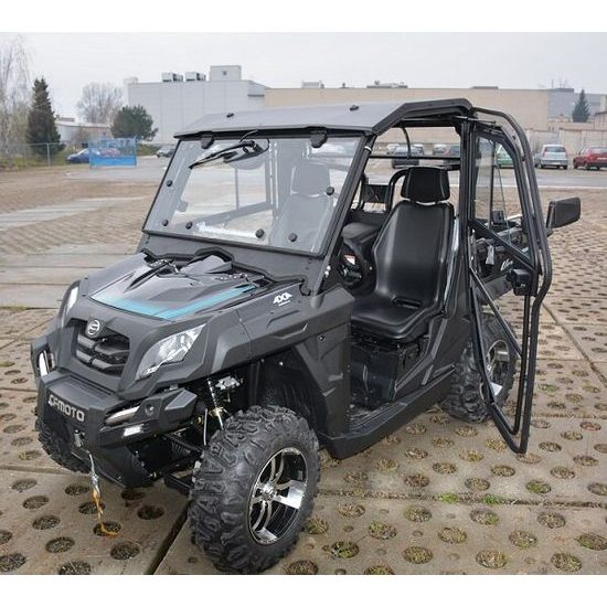 UTV830/550 Čelní okno laminované (stěrač, ostřikovač)