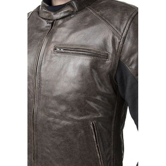 Kožená Airbagová bunda ROADSTER vintage