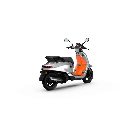 DJANGO 125I EVO SPORT - SATIN FLASH SILVER