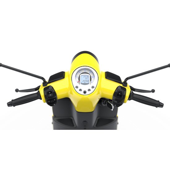 Django 125i Sport - Caribbean Yellow