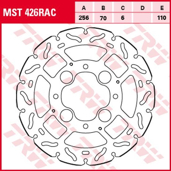 Brzdový kotouč MST426RAC