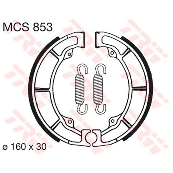 Brzdové pakny MCS853