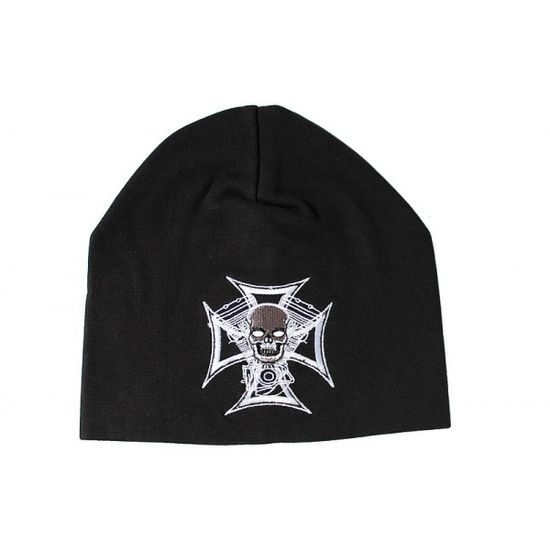 Čepice - Lebka v kříži