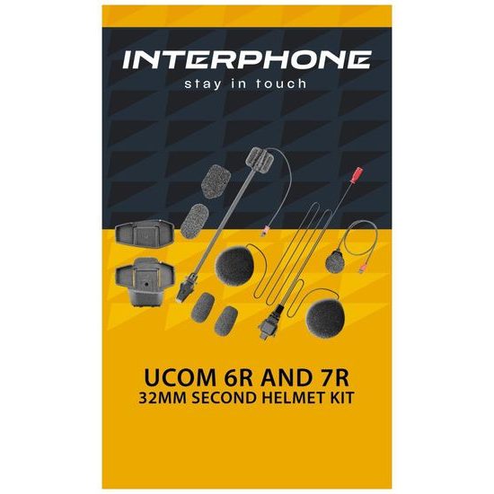 Náhradní audiokit pro U-COM 7R/6R, 32 mm