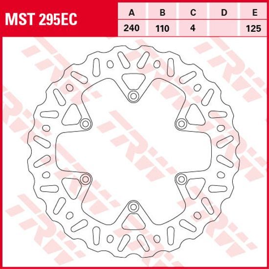 Brzdový kotouč MST295EC