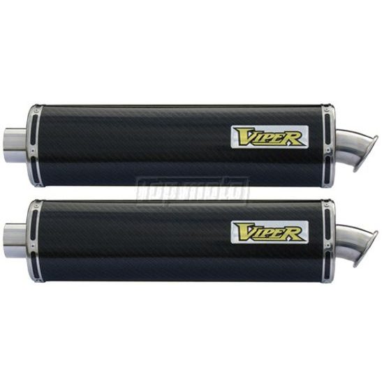 SPORT RACING karbonový výfuk pro HONDA CBR900RR T-X (918) (96-99), poslední kus- chybí VIPER samolepa!