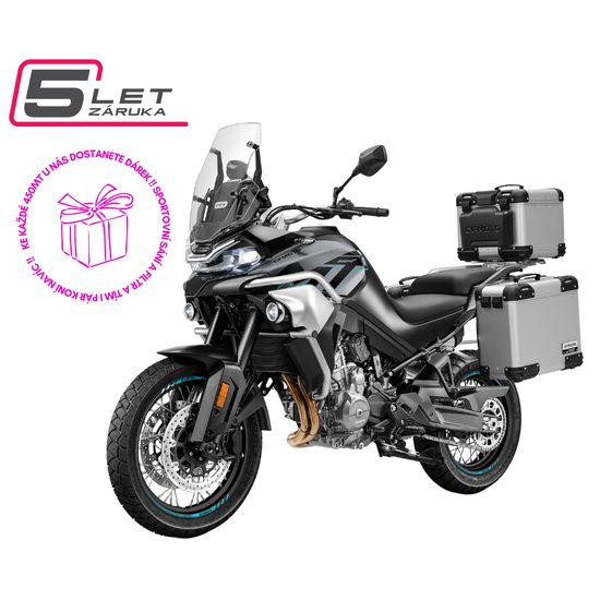 CFMOTO 800MT Sport 2025 - Nebula Black + DÁREK 1 kus ihned k odběru