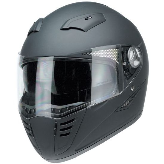 Moto integrální helma RB-1200 / černá matná