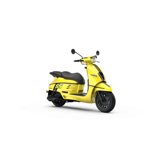 Django 125i Sport - Caribbean Yellow