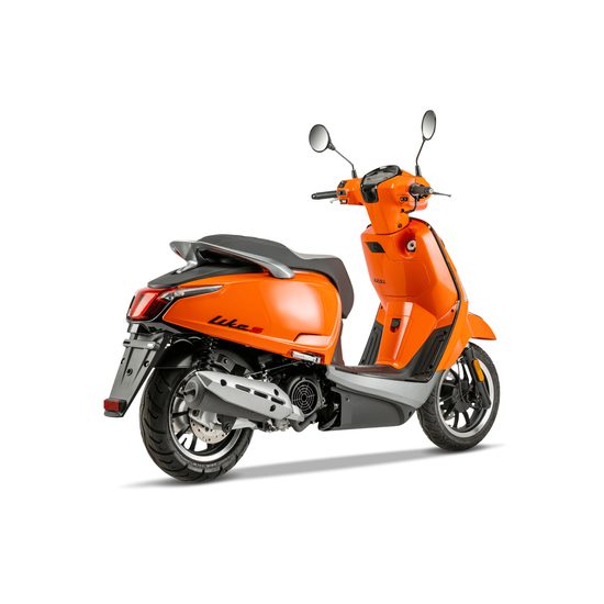 LIKE II S 125i CBS - lesklá oranžová