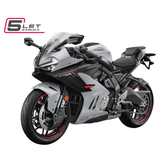 CFMOTO 675SR-R - Aerolite Grey - Šedá pastelová - 1 kus ihned k odvozu !