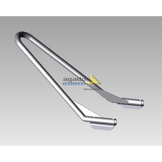 Držák předního kola pro přívěsy .