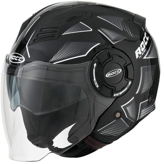 ROCC 285 Jet Helma Dekor, velikost L