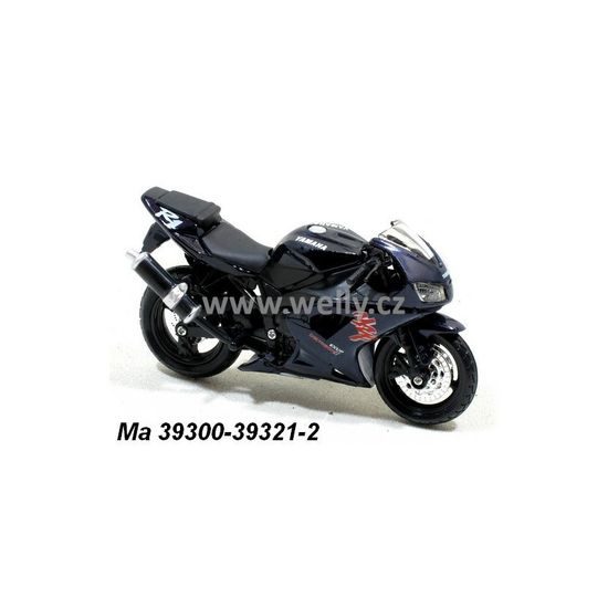 Model YAMAHA YZF-R1 1:18 - tmavě modrá