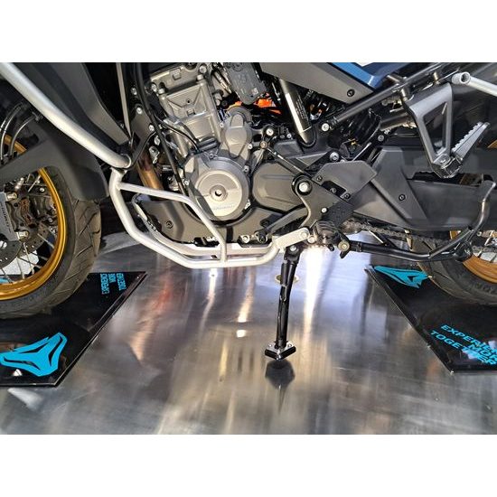 Ochranné rámy motoru - stříbrná barva 800MT