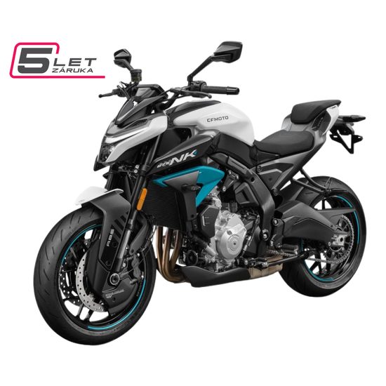 CFMOTO 675NK - Glacier White - Bílá metalická 2 kusy ihned k odvozu ! Všechno příslušenství ihned skladem a můžeme Vám ho ihned namontovat .