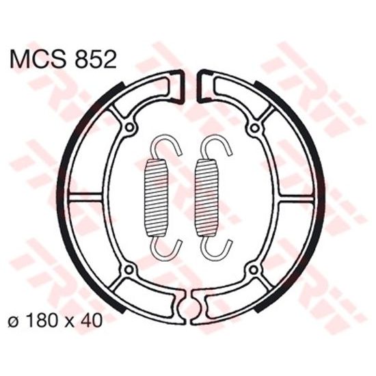 Brzdové pakny MCS852