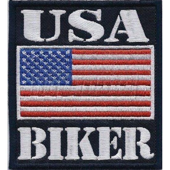 Nášivka USA BIKER