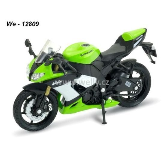 Model KAWASAKI Ninja ZX-10R 09 1:18 - zelená