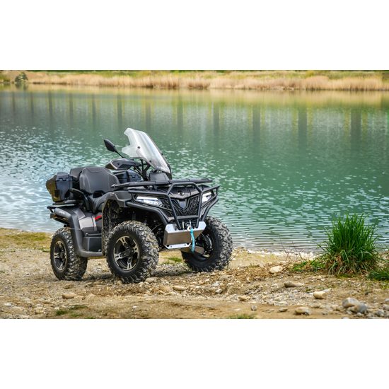 CFMOTO Gladiator X625-A EUR 5 OVERLAND / Velocity Grey - Stříbrná - 1 kus ihned k odvozu !
