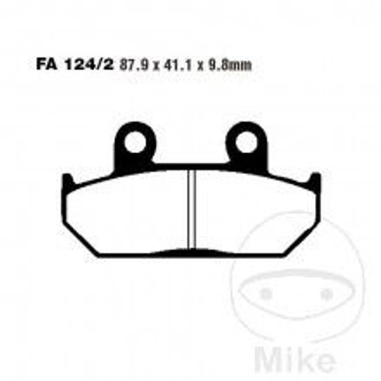 EBC FA124/2HH brzdové destičky pro Cagiva Canyon, Elefant, Honda GL