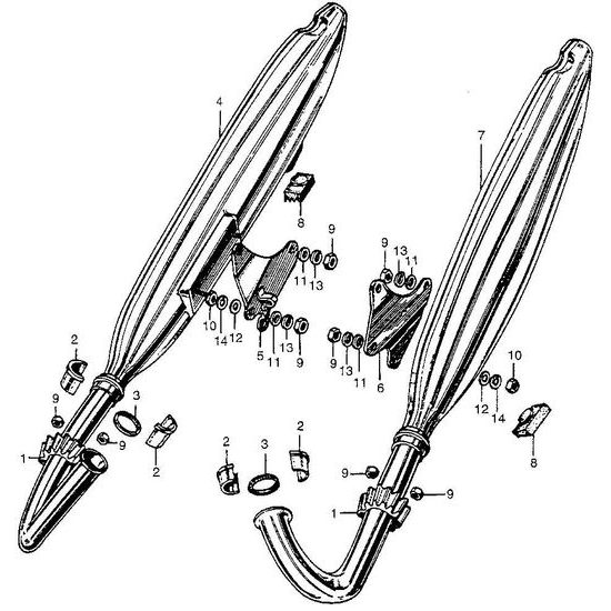 Těsnění / Honda - CA175 (1968)