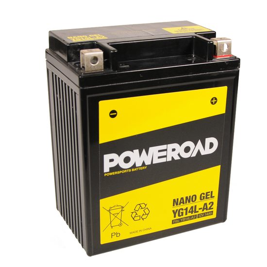 Poweroad baterie Gel YG14L-A2/12V-14AH