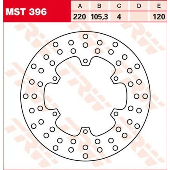 Brzdový kotouč MST396