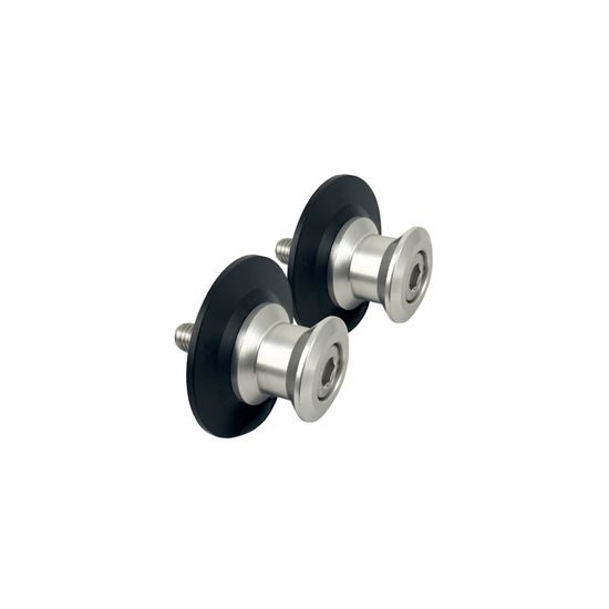 BikeTek stříbrné rolny 8mm 1.25 na kyvnou vidlici