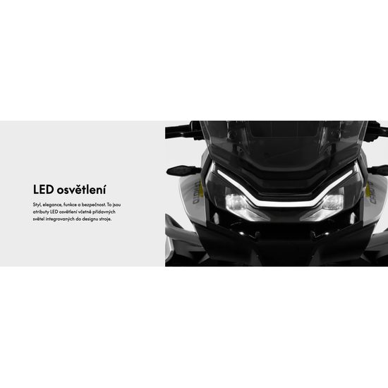 CFMOTO 800MT Sport 2025 - Nebula Black + DÁREK 1 kus ihned k odběru