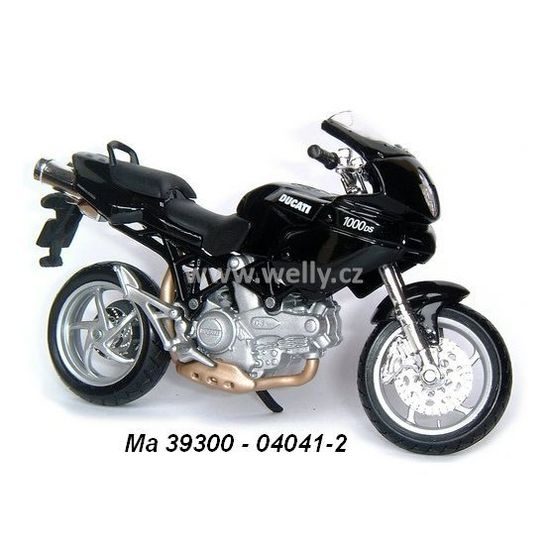 Model Ducati Multistrada 1000DS 1:18 - černá