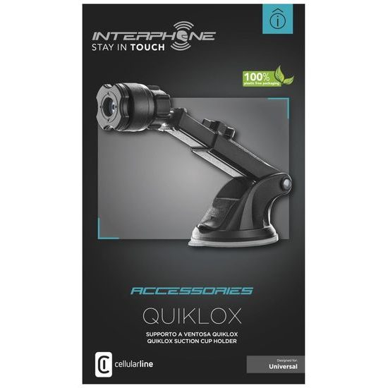 Úchyt Interphone QUIKLOX s přísavkou