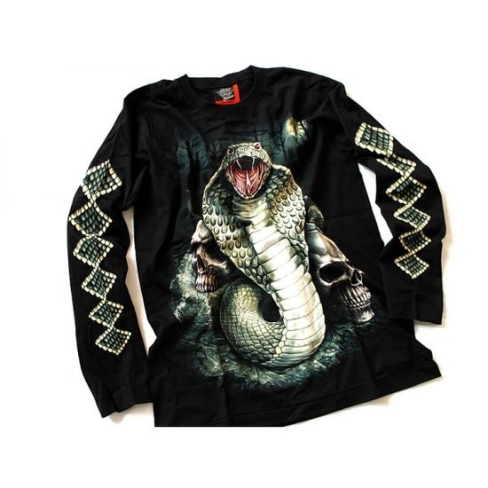 Triko s dlouhým rukávem - Kobra