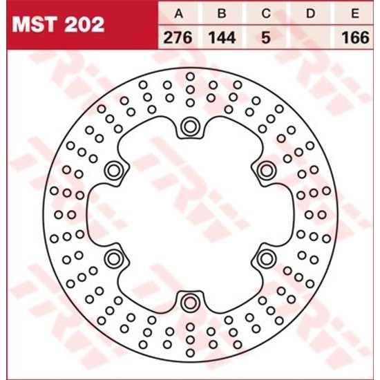 Brzdový kotouč MST202