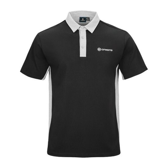 Polo triko CFMOTO - černo-šedé - XS