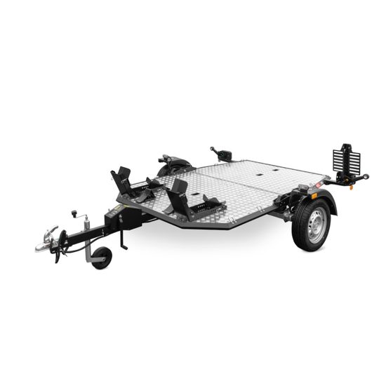 Motocyklový Přívěs pro dva motocykly MT-2