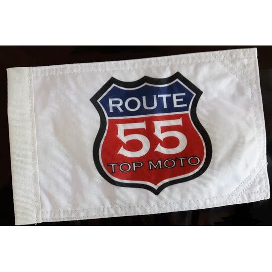 Moto vlaječka - ROUTE 55 TOPMOTO / velká
