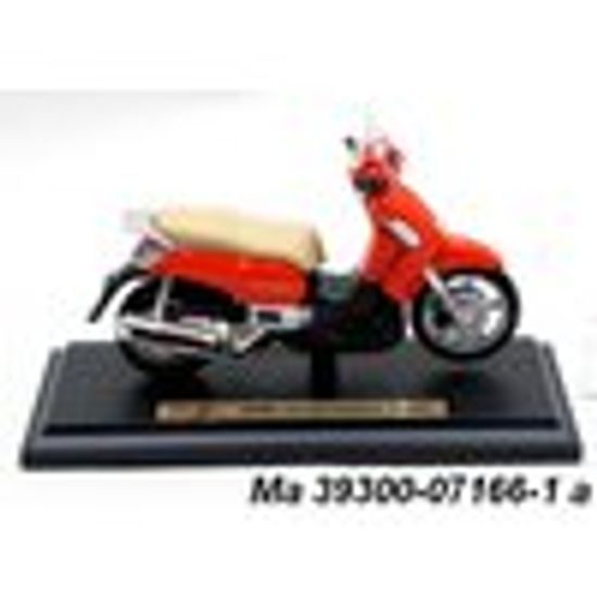 Model Aprilia Scarabeo 500 1:18 - červená