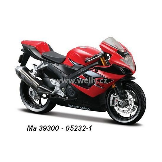 Model Suzuki GSX-R 1000 - červená