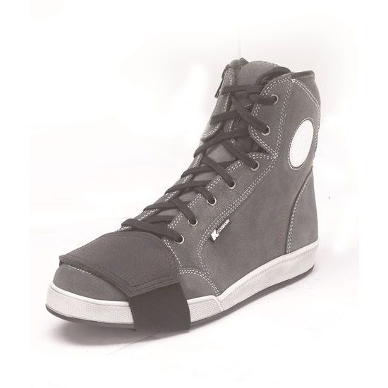 Ochranný návlek na moto obuv, hnědý