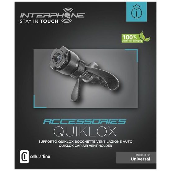 Úchyt Interphone QUIKLOX do ventilace