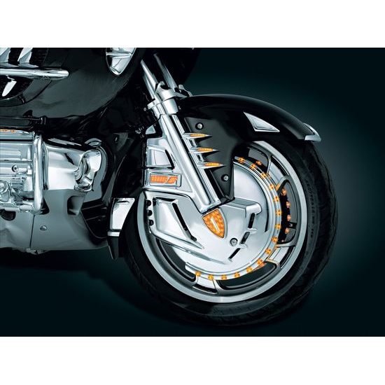 Kryt kotouče přední brzdy s LED osvícením pro Honda GL1800